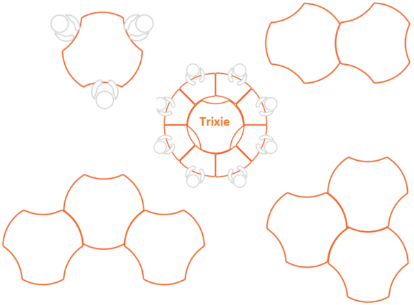 Gruppentisch Trixie – Bild 2