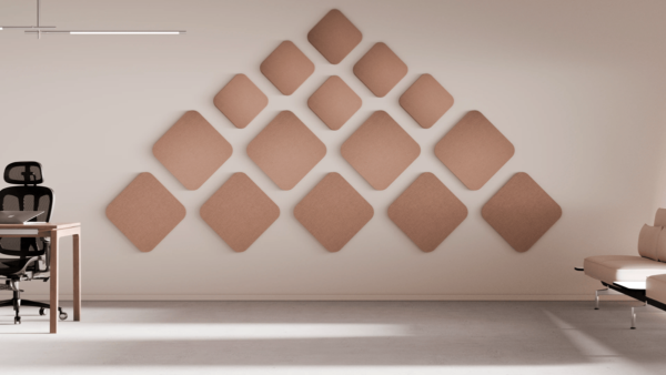 Akustikpaneele magnetisch - Tetragon – Bild 7