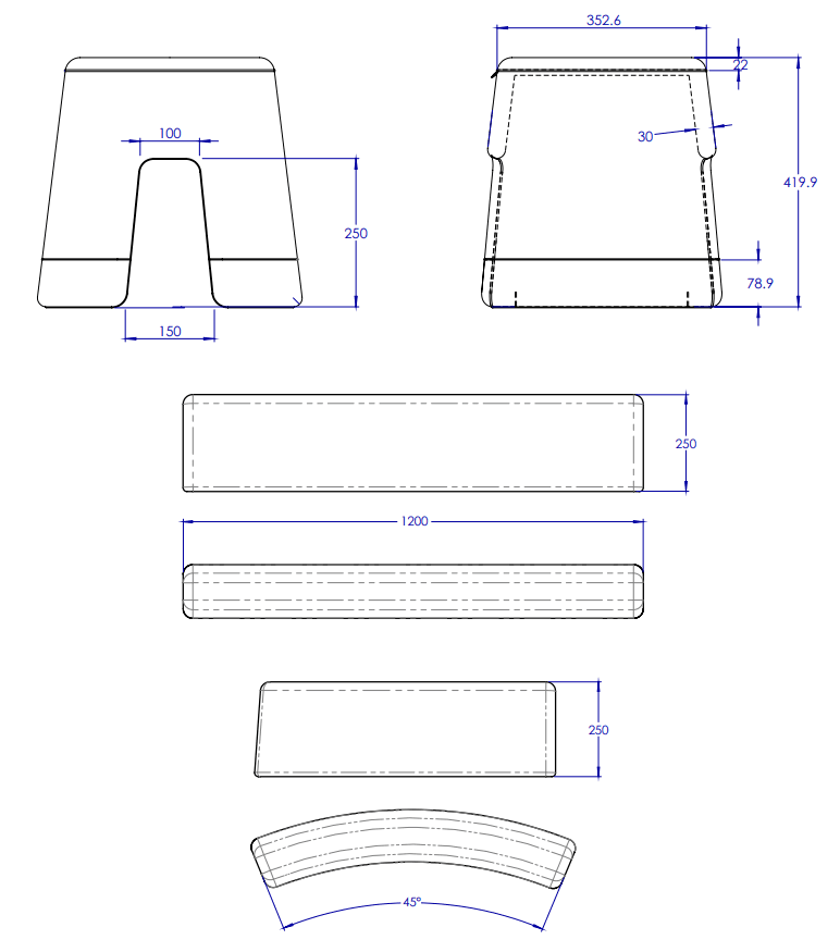 Modularer Hocker – Bild 5