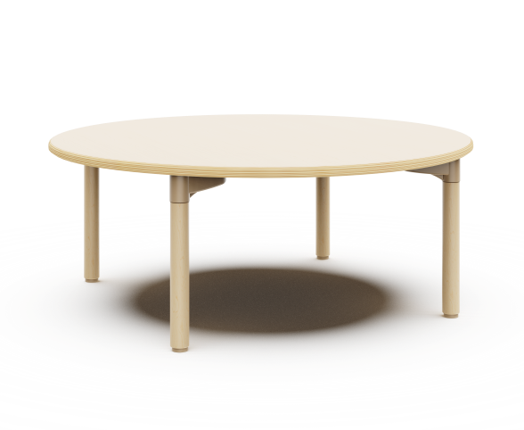 großer runder Kindertisch