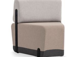 Variationselement 1/8 Curved mit Rückenlehne