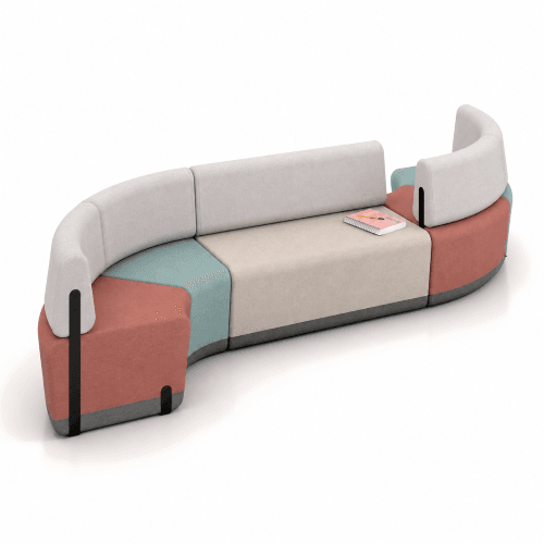 Variationselement 2-Sitzer Sofa mit Rückenlehne – Bild 9
