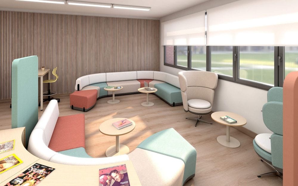 Variationselement 2-Sitzer Sofa mit Rückenlehne – Bild 10