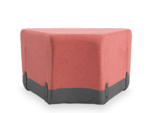 Variationselement 1/8 Curved – Ziegelrot