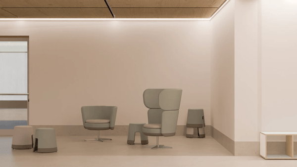 Drehbarer Polstersessel – Bild 3