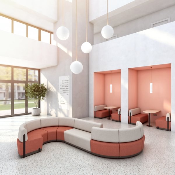 Variationselement 2-Sitzer Sofa mit Rückenlehne – Bild 4