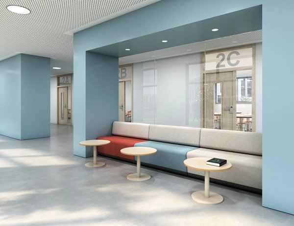 Variationselement 2-Sitzer Sofa mit Rückenlehne – Bild 2