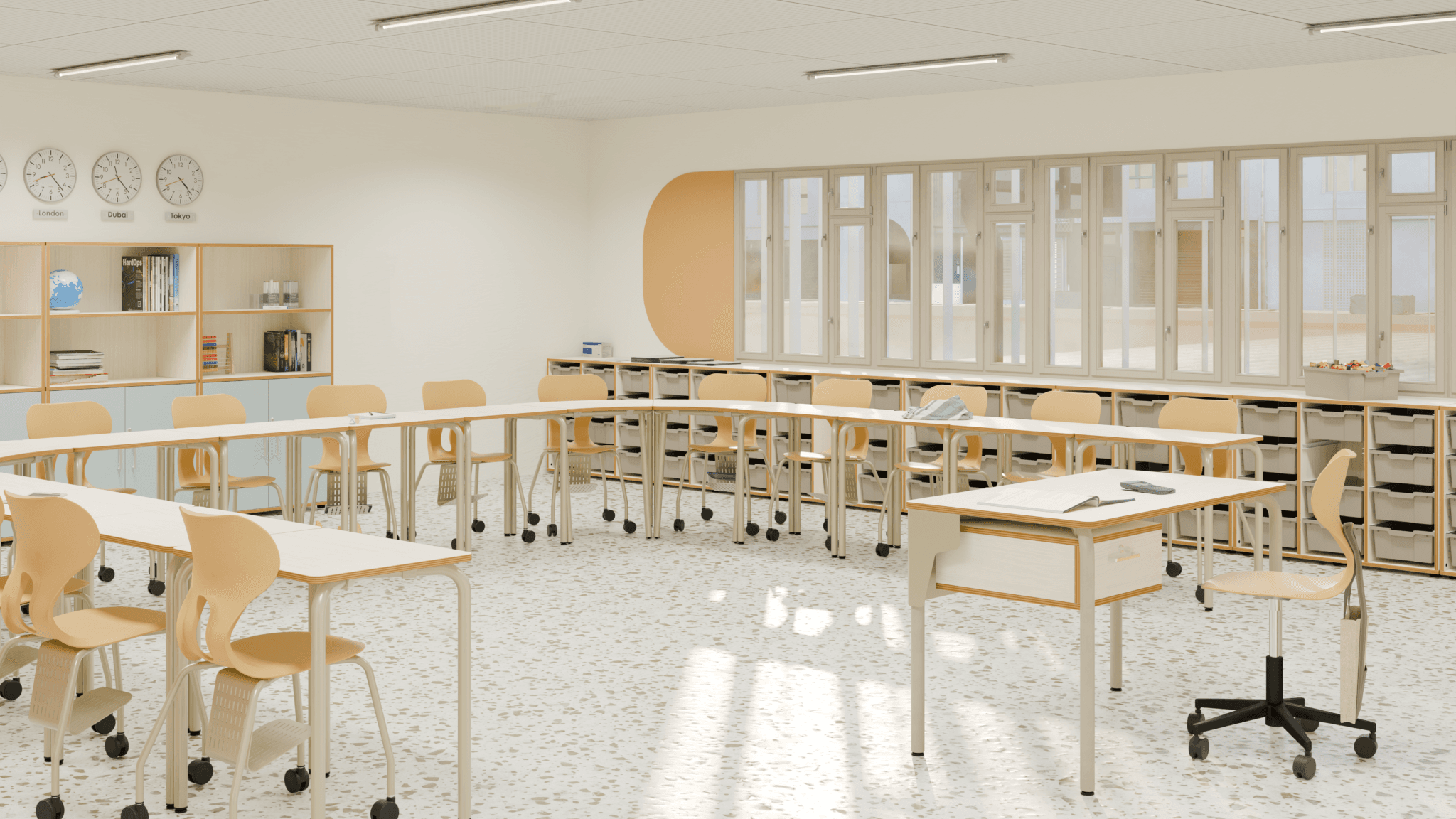 Primary school classroom 01